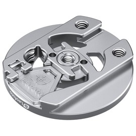 LEOFOTO PM-01 Magnetic Plate for Phones, Phone Stand with Hidden Tool, 1/4" and 3/8" Screw Hole, ARRI and Arca Compatible