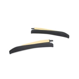 Original Seat Leon III (5F) Wheel Spoiler Rear Splash Guard Spoiler Stone Chip Protection Satin Black