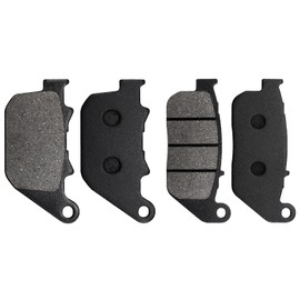 ZICOO Front & Rear Brake Pads for Harley Davidson Sportster 1200 XL1200C XL1200L XL1200N XL1200V XL1200X, Sportster 883 XL883 XL883C XL883L XL883N