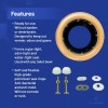 EVERTECHPRO Universal Extra Thick Toilet Wax Ring Kit 3 Inch