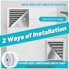 Chiligent Insulation Cover for Vents, 19.5" x 10FT Thick Foam