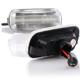 2 x LED Indicators Side Indicators Flashing Light Dynamic Running Indicator Fender Indicator with E-Mark V-170811LG