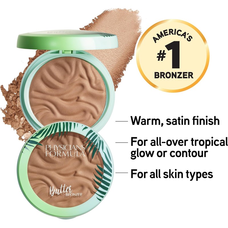 Physicians Formula Murumuru Butter Bronzer - Bronceador, 0.38 Ounce, Empaque