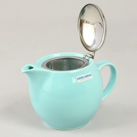 ZERO JAPAN BBN-02 AM Hot beverage Pot for 3 People, Teapot, Color: Aqua Mist