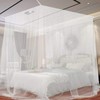 Mosquito Net Lager Bed Canopy for Single Double King Queen