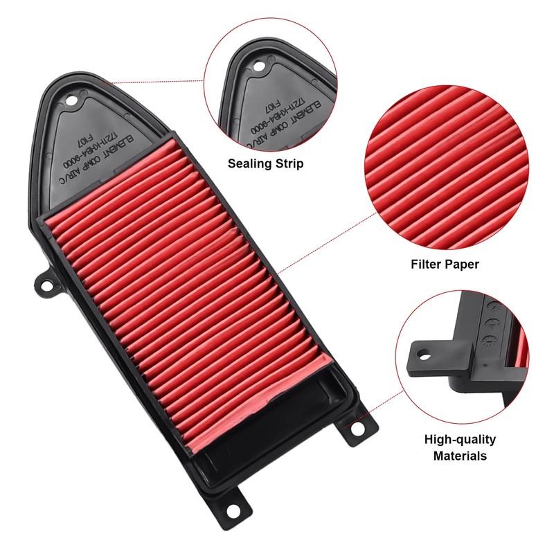 Cnornus Air filter for Kymco 125 people s 2005-2015 150