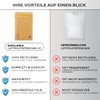 Enolenia 20 Luftpolster Versandtaschen haftklebend 3/C - geeignet für DIN