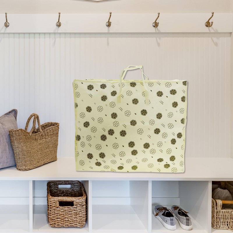 CAPASTEC Storage Bag with Zip, for Clothes, Bedding, Blanket, Clothing
