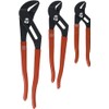 Tool Pliers Set 3Pc T&G Straight Jaw Black Phosphate 7