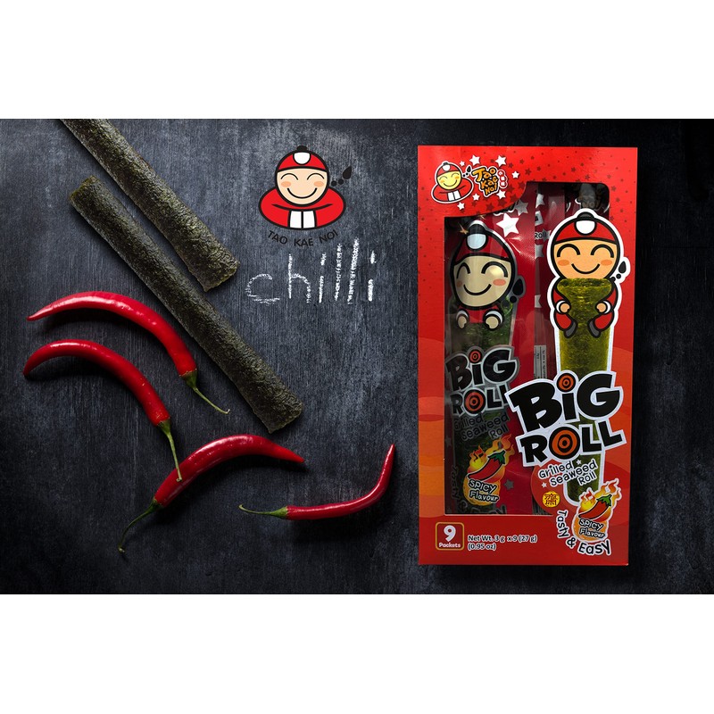 Tao Kae Noi Big Roll Crispy Grilled Seaweed Roll Spicy