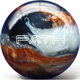 Pyramid Path Bowling Ball (Black/Silver/Caramel 14 Pounds)