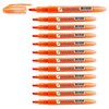CROWN H-500 Highlighter Pens Chisel Tip Slim Highlighters - Pack