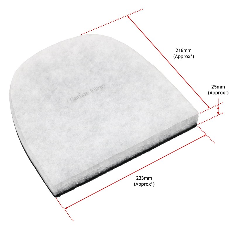 Spares2go Carbon Filter compatible with Ebac 2000 Series 2800e 2800ex