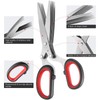 Herb Scissors with 5 Blades and Cover, SooBuyGoo Kitchen Shears