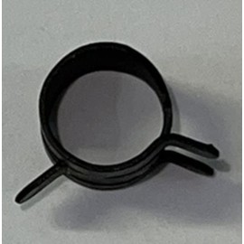 Set of 5 Spring Hose Clamp for 3/16" Black Fuel Line