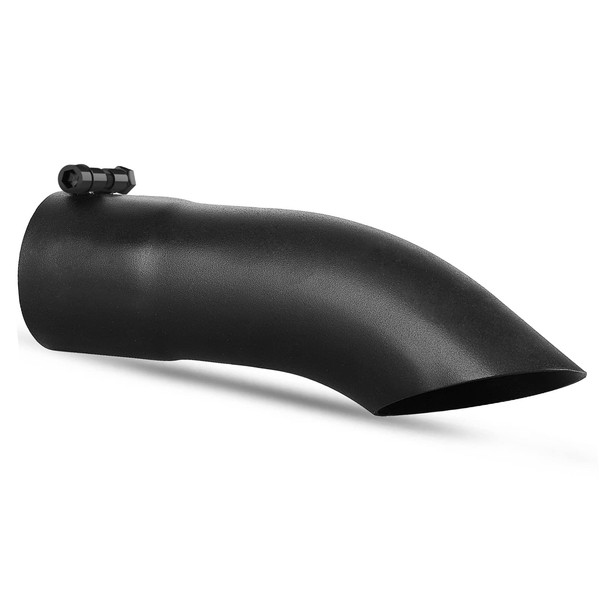 YITAMOTOR 2.5 Inch Inlet Turn Down Exhaust Tip, 2.5" x