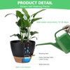 Self Watering Planter Set with Visual Water Level, 6Pack Small