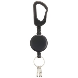 TRUSCO TKRK-M Carabiner Reel with Key Ring M