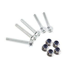 XTPTFABS 19M7834 14M7397 for John Deere Equipment Screw and Lock Nut，5PCS Auger Shear Bolt and Lock Nut Kit (5)