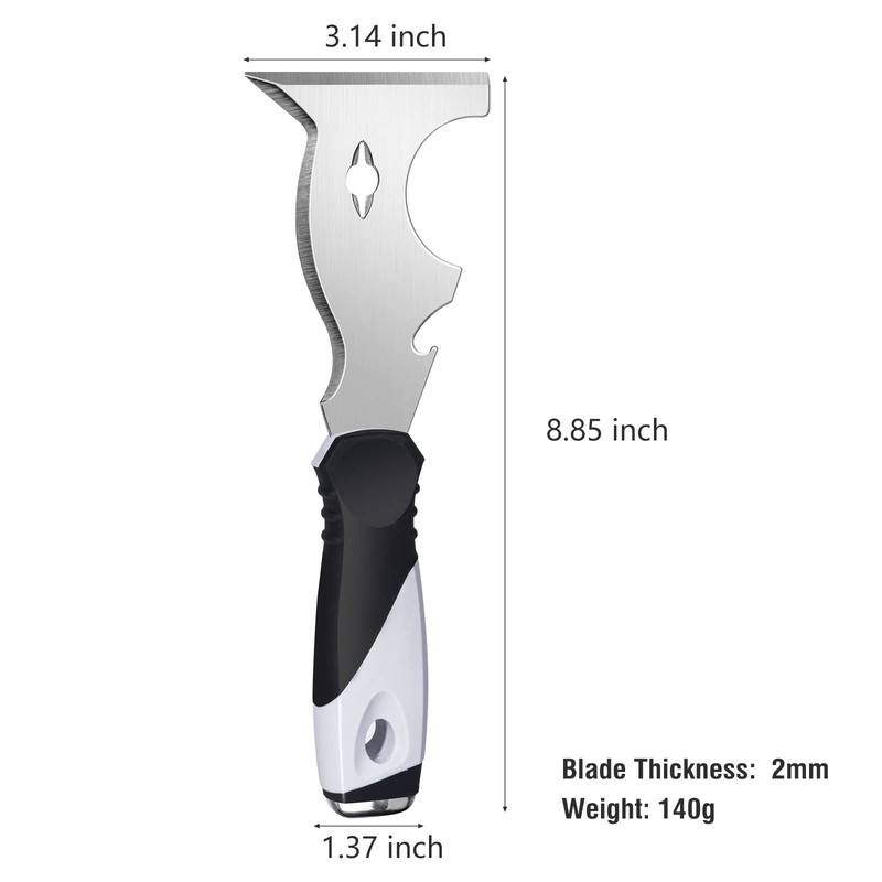 Mister Rui 2 Pack 10 in 1 Putty Knife -
