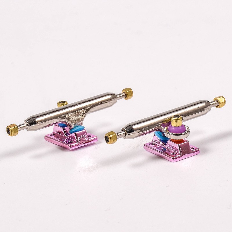 RACOFSB Fingerboard Trucks with Upgraded Urethane Bushings and Pivot Cup,34mm