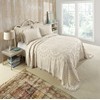 Stylemaster Kingston 100% Cotton Chenille Bedspread Full, Beige
