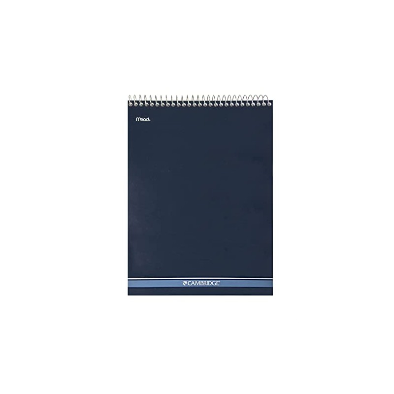 Cambridge Top-Coil Business Notebook, 8-1/2 X 11-3/4-Inch, 70 Sheets/140 Pages