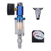Spray Gun Air Regulator Aluminum Alloy Plastic In Line Water