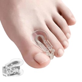 HZMEMNUN's Soft and High Elastic SEBS Toe Separators Hallux Valgus Bunion Hammer Toe Overlapping Toe Corrector Yoga Toe Separators Pack of 10