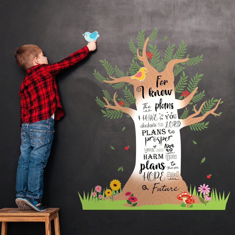 Pajean Christian Bulletin Board Sets Religious Christian Classroom Decor Tree