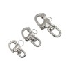 Swivel Shackle, 2PCS 87mm Stainless Steel Quick Release Snap Shackle,