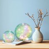 Crackle Globe Desk Night Mood Light Ball Lamp, Steay on