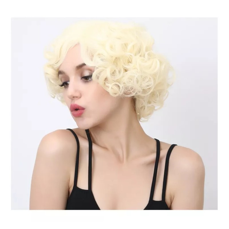 Sarla Marilyn Monroe Misma Peluca Mujer Cosplay