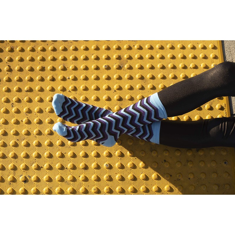 Mitch Bogen Men's Colorful Dress Socks - Fun Patterned Funky