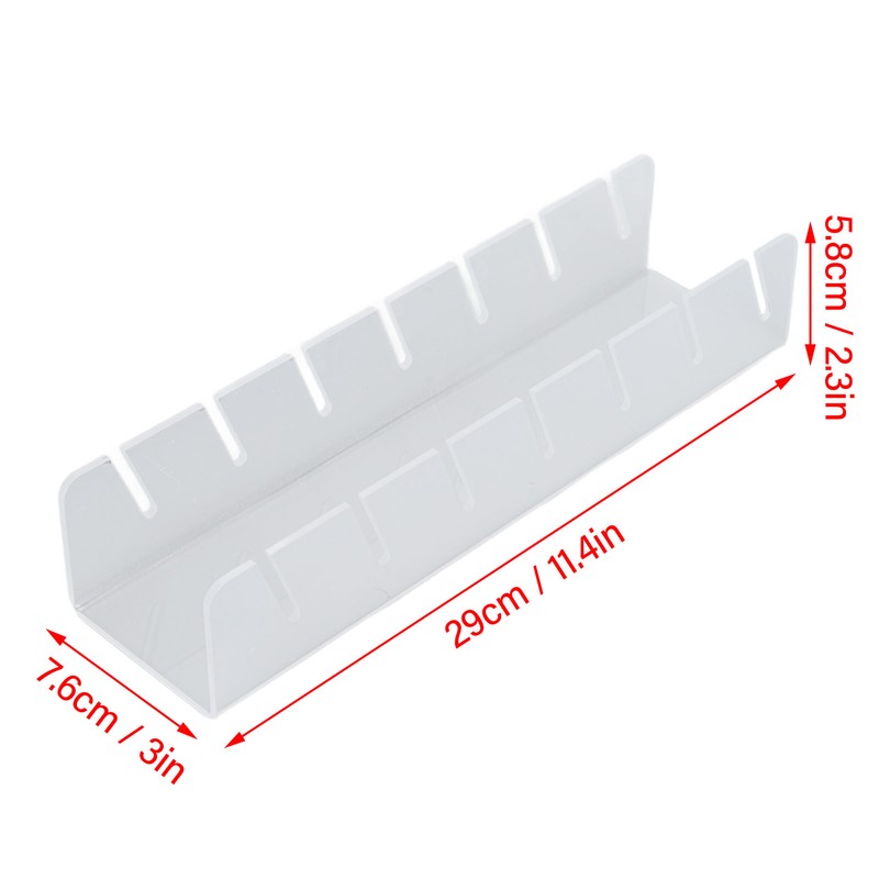 2Pcs Hat Holder Acrylic 14 Slots Non Slip Multifunctional Baseball