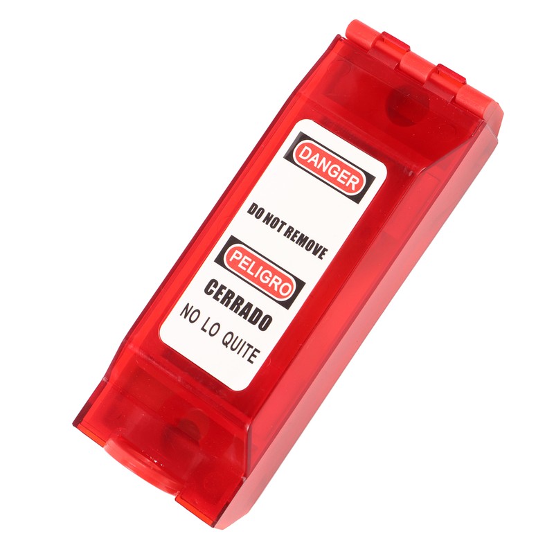 Lockout Tagout Wall Switch Cover Impact Resistant Universal Engineering Plastic