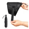Samlyru [Folds Up Neatly in 3 Seconds] Memory Foam Parasol,
