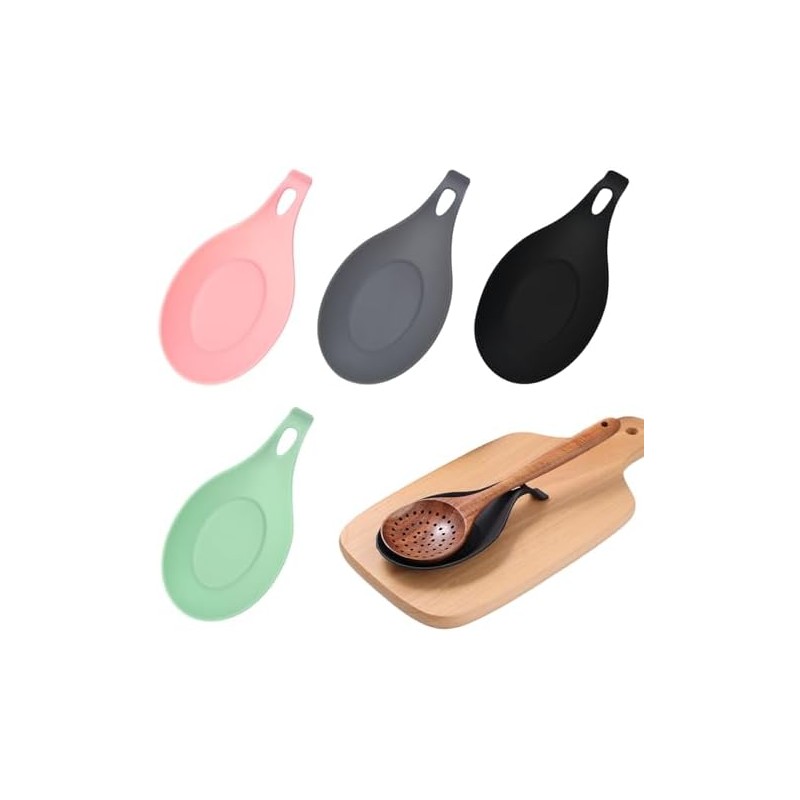 4 Porta Cucharas De Cocina,Porta Cucharas,Soportes Para Utensilios De Cocina
