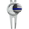 GRAPHICS & MORE Thin Blue Line American Flag Golf Divot