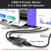 USB 2.0 Sharing Switch for Multiple Computers,USB 2.0 Switcher Sharing