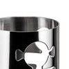 Alessi "GIROTONDO" Serviettenring, durchbrochen aus Edelstahl glänzend poliert, Frau, 9