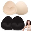 Cozevdnt Bra Inserts Pads, Removable, 2 Pairs of Bra Inserts,