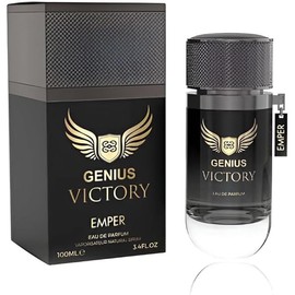 Genius Victory by Emper Perfumes - Eau de Parfum for Men 3.4 oz fl / 100ml Fresh and Citrus Fragrance.
