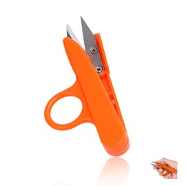 YAFIYGI Thread Snips Scissors for Sewing Small Plastic Sewing Nippers Embroidery Snippers Craft Snip Cutters and Thread Clippers for Cutting Thick Fabric and Fishing Line