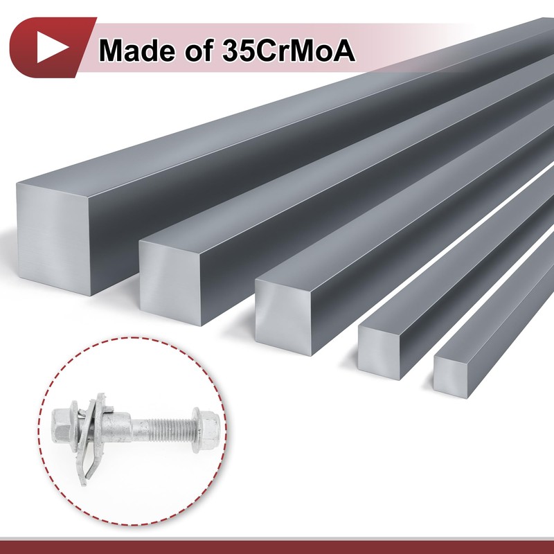 HEROFFIX Suspension Camber Bolt Eccentric Bolt Kit 0.59" 35CrMoA Silver