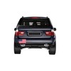 USA Flag Vinyl Sticker, 7 inches by 3.8 inches