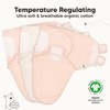 3-Pack Organic Baby Swaddle Sleep Sacks - Newborn Swaddle Sack,