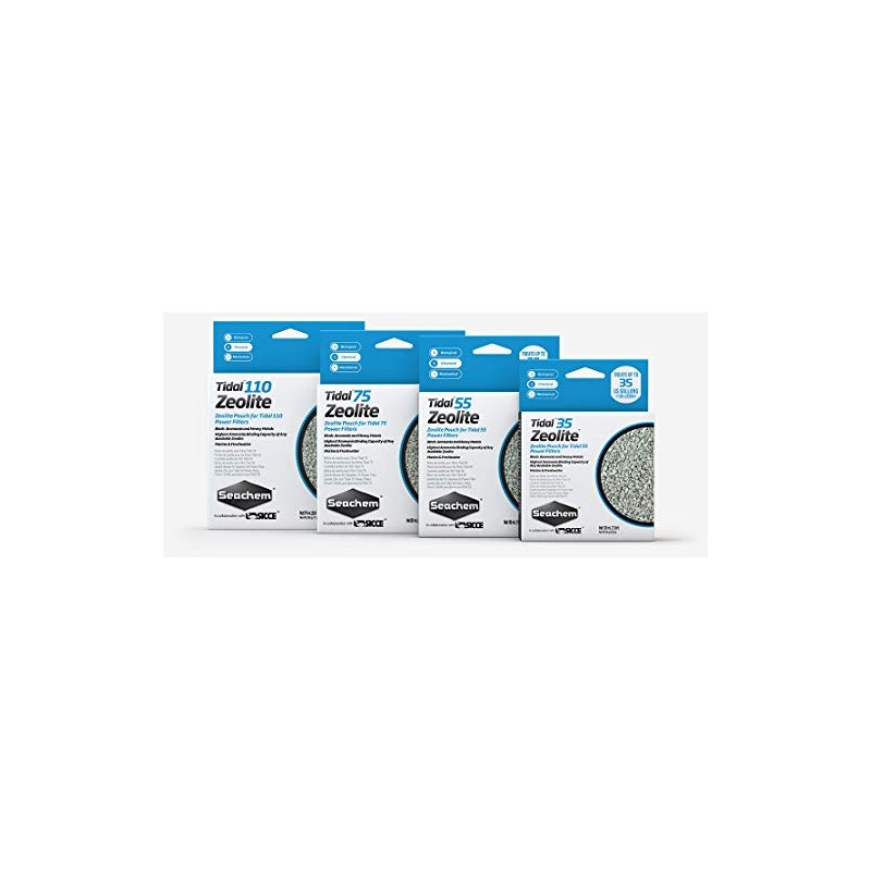 Seachem Laboratories 6514 75 Zeolite 250 mL Tidal Filter