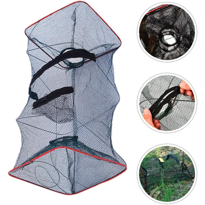 Trampa para Pesca Plegable Beaupretty Q4J039IN11TDAV416Q de 2 Piezas