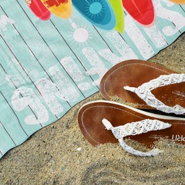 SFr beach towel surfboard Small